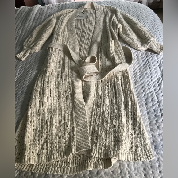 Spell Heather Long Cardigan NWT medium - Picture 9 of 16